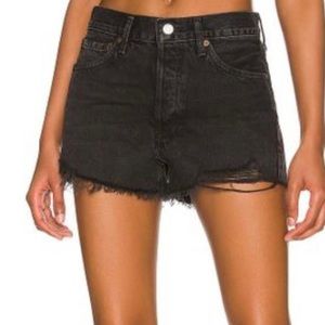 Agolde Parker cut off shorts